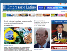 Tablet Screenshot of elempresariolatino.com